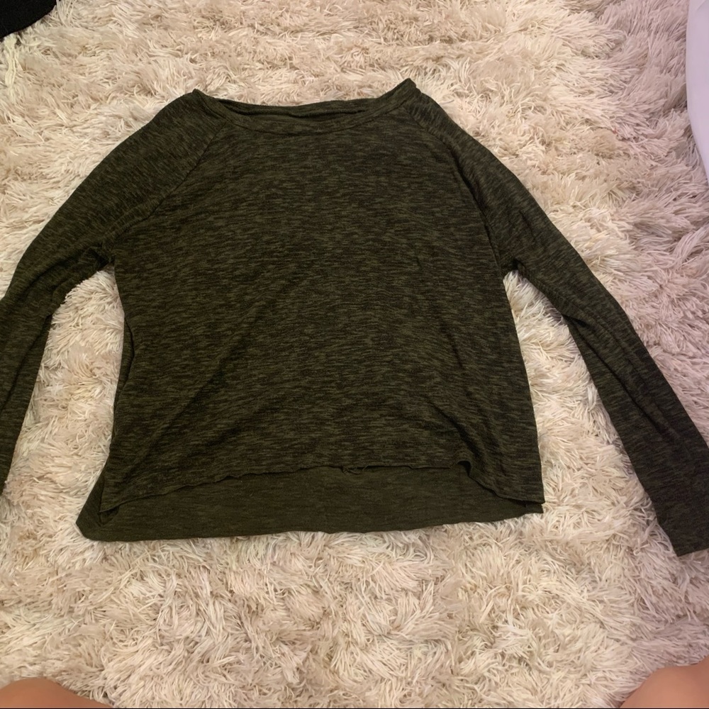 Green sweater